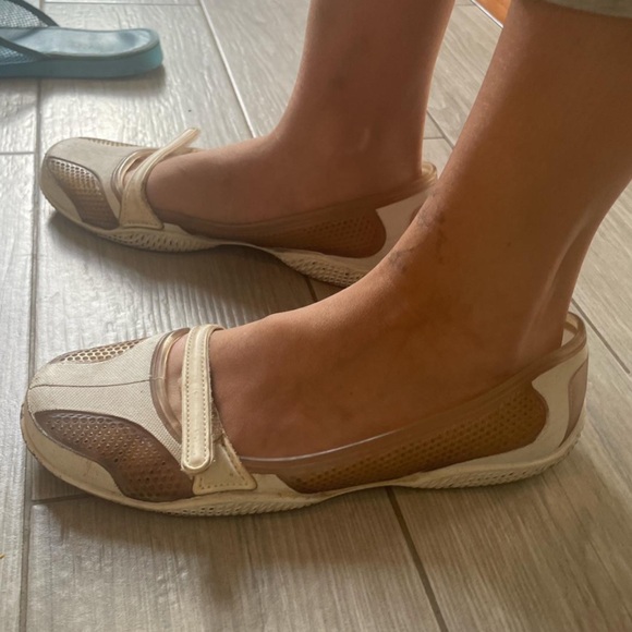 Dr. Scholl’s Size 7 Jelly Mary Jane Flats Vintage - Picture 2 of 2